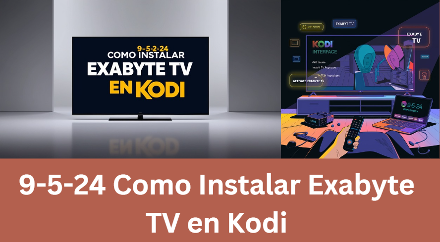 9-5-24 Como Instalar Exabyte TV en Kodi